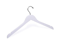 SUNFINE HANGER-Adult White Top Wooden Hanger