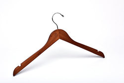 SUNFINE HANGER-Adult White Top Wooden Hanger