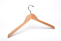 SUNFINE HANGER-Adult White Top Wooden Hanger