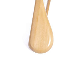 SUNFINE HANGER---Nature Smile Luxury Natural Wooden Suit Hangers - 6 Pack - Wood Coat Hangers,Jacket Outerwear Shirt Hangers,Glossy Finish with Extra-Wide Shoulder, 360 Degree Swivel Hooks & Anti-Slip Bar with Screw