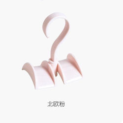 Any Angle Rotation Closet Organizer Rod Hanger Handbag Storage Purse Hanging Rack Holder Storage Organizer Hooks home organizer