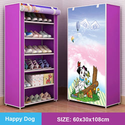 Multilayer Shoe Cabinet Dustproof Shoes Storage Closet Hallway Space-saving Shoerack Organizer Holder Home Furniture Shoe Rack